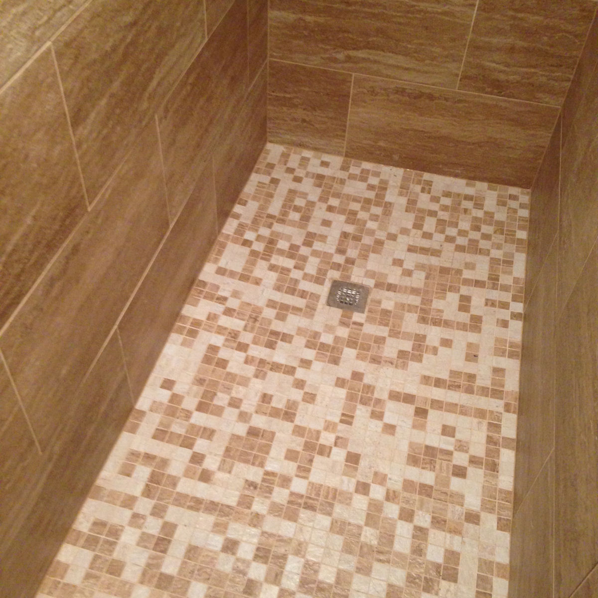Shower Tiled Floor