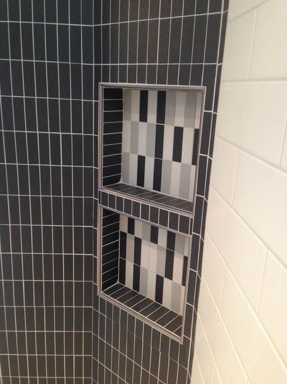 Shower Inserts - vertical Tile